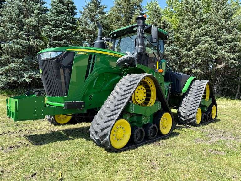 2021 John Deere 9570RX Quad Track Tractor, 1,302 Hours, 18/6 Speed PowerShift Transmission, 30” Trac