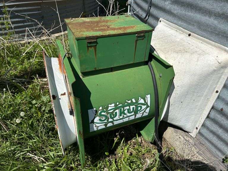 Sukup 22” Fan for Grain Bin, Needs to be Taken off by Buyer, Single Phase (#2)
