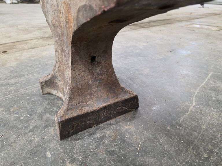 Sieg Iron Co Davenport, IA 130lb Anvil, (2) #’s on it, 181 and 21753, See Photos