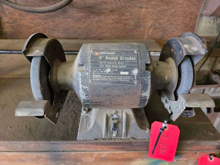 Black and Decker 6” Bench Grinder