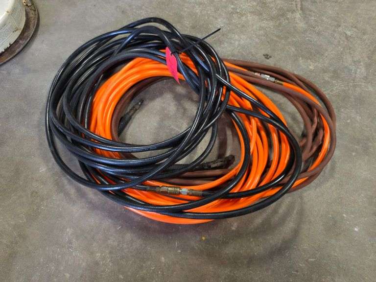 Large Assortment of Air Hoses
