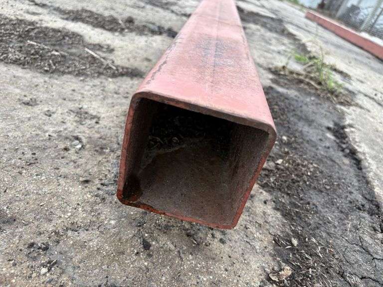 21.5’ of 4”x4”x3/16” Square Tube