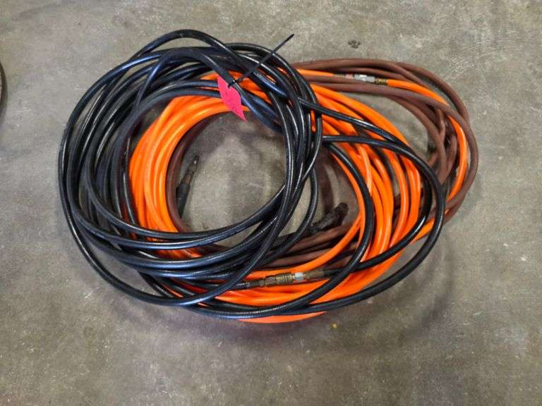Large Assortment of Air Hoses