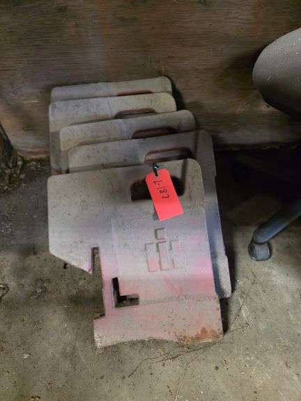 5 IH Suit Case Weights