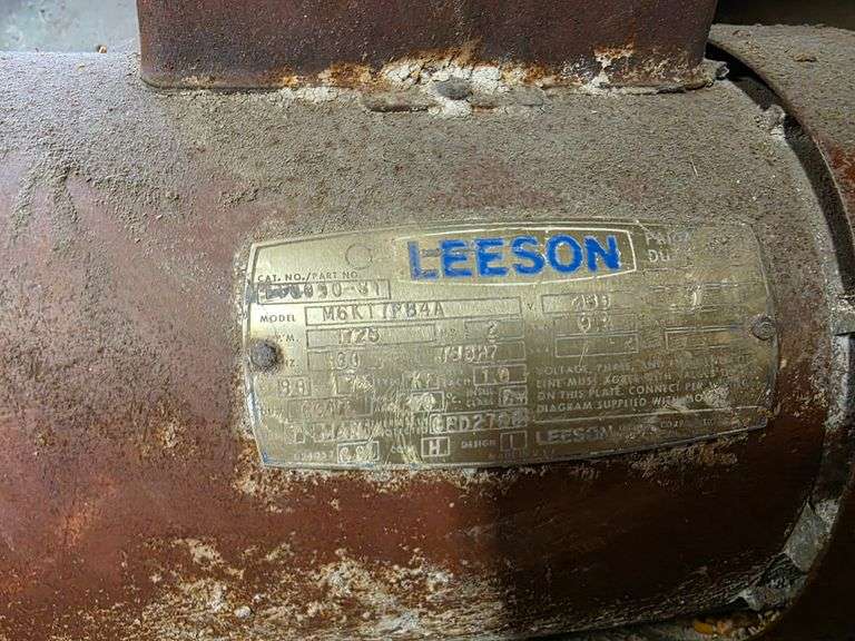 2hp Leeson Electric Motor