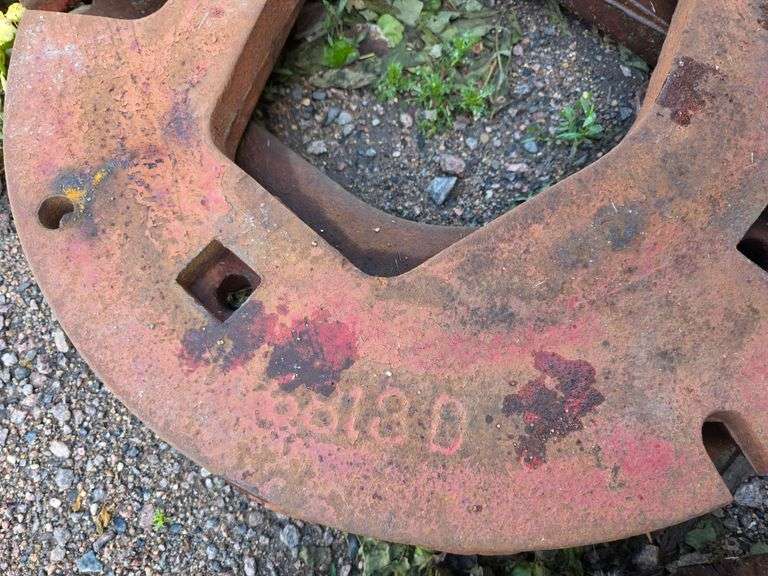 (2) IH Wheel Weights
