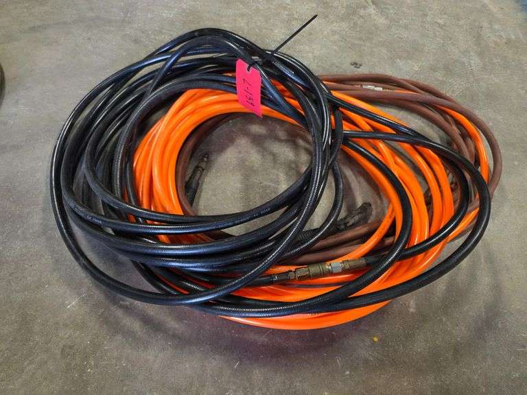 Large Assortment of Air Hoses