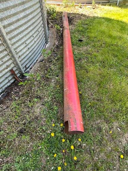 14’9” Long x 8” Round Steel Tube