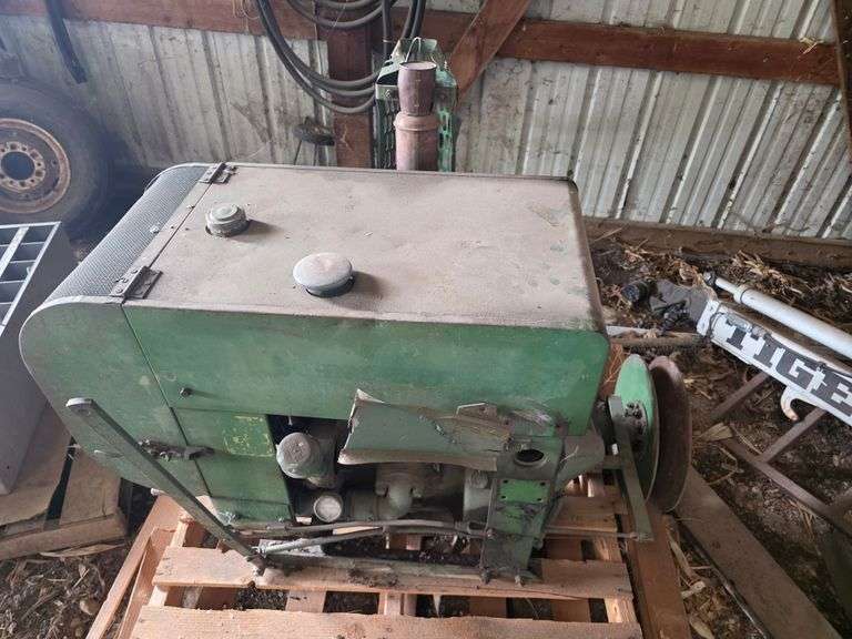 John Deere LUC Engine, Appears to be Stuck from Sitting, Always Stored Inside, Nearly Complete