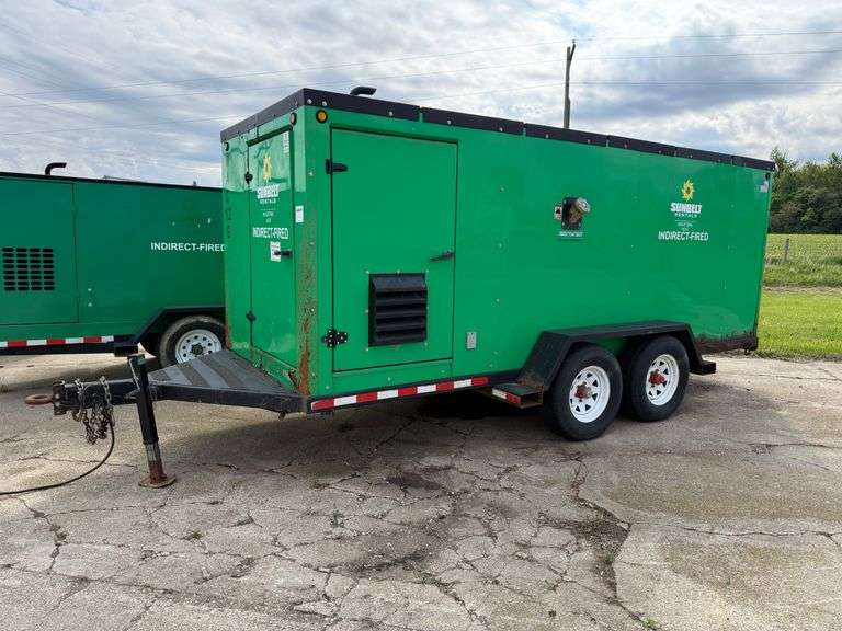 2014 MAC 1.2 million BTU Indirect fired diesel heater, Onboard diesel generator  Comes with (1) 25’ 