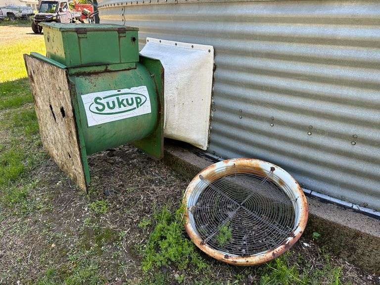 Sukup 20” Grain Fan to be Removed by the Buyer, Single Phase (#7)