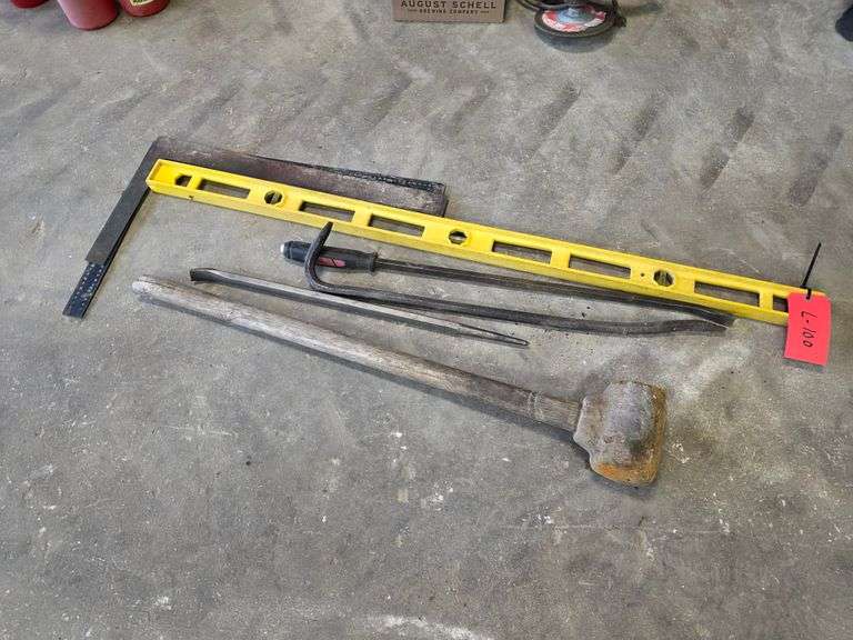 Sledge Hammer, Level, Squares