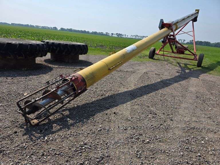 Westfield 10” x 41’ Auger, Model: 100-41, with 10hp Electric Motor, 230V, Comes with an Extra Set of