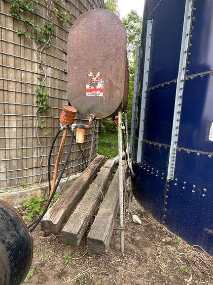 265 Gallon Overhead Fuel Barrel