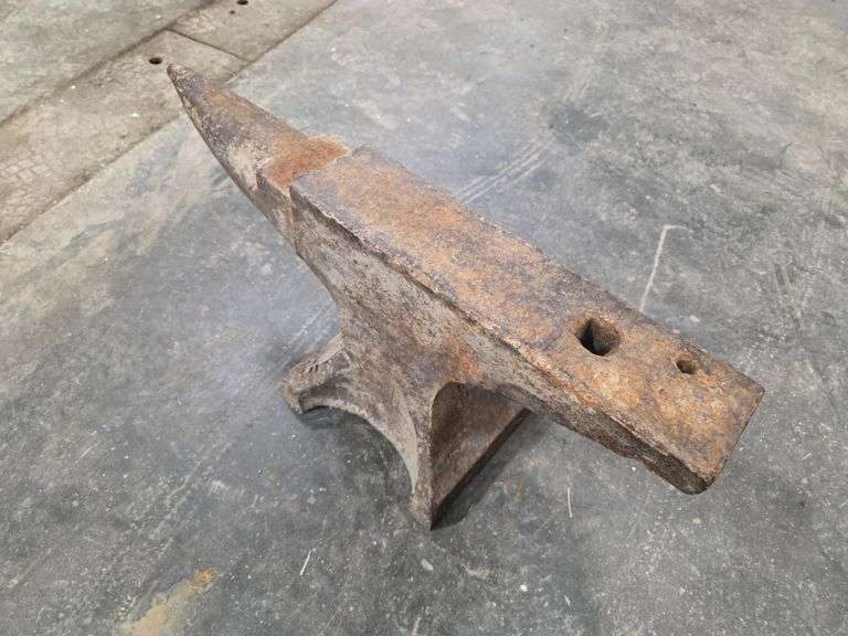 Sieg Iron Co Davenport, IA 130lb Anvil, (2) #’s on it, 181 and 21753, See Photos
