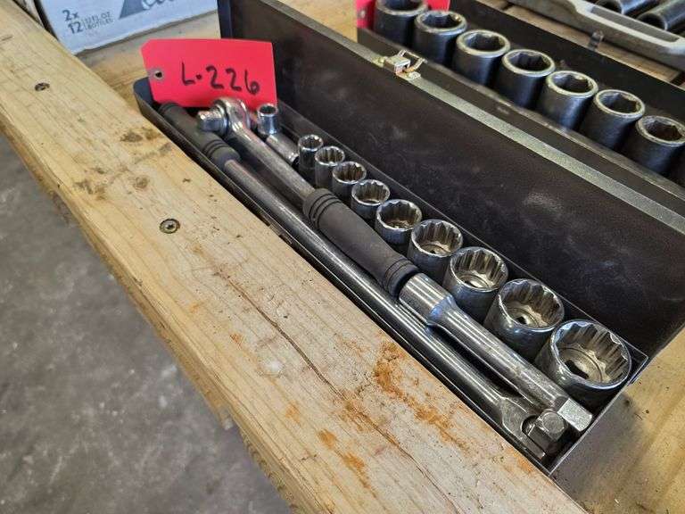 ½” Socket Set with Case