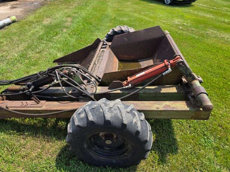 Hydraulic Rock Picker, 12.5-15 Tires