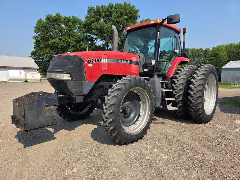 2000 Case MX200 MFWD Tractor, Power Shift Transmission, 6,732 Hours, 3pt with Quick Hitch, Rock Box,