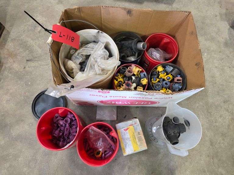 Large Assortment of Used Sprayer Tipa and Ends, Some Appear to be New