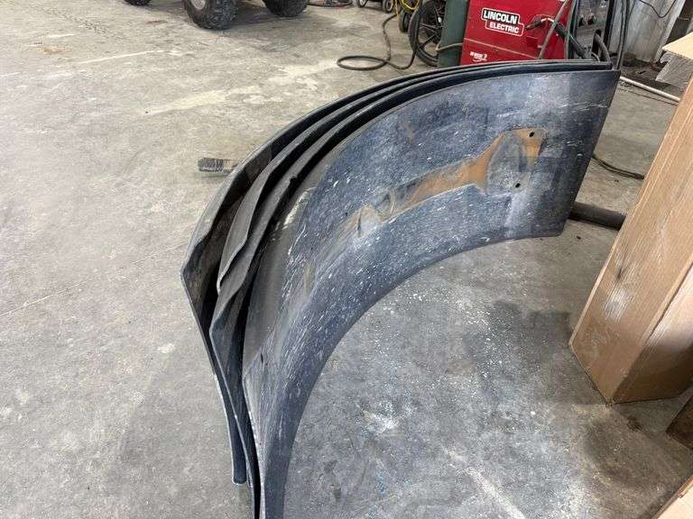 (4) Fenders off a 2020 CaseIH 4440 Sprayer, No Brackets, Buying All for One Money
