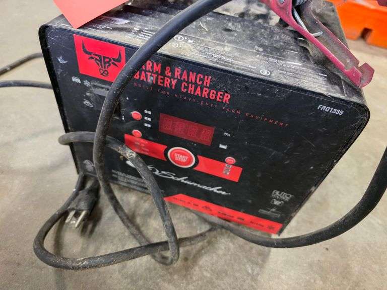 Schumacher Farm and Ranch Battery Charger, 6 and 12 Volt