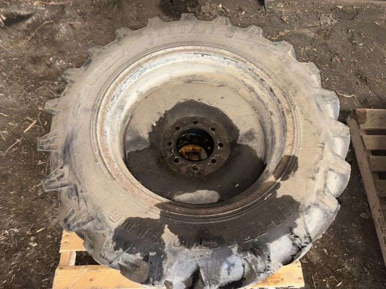 (2) Titan 11.2-24 Tires on 8 Bolt Rims, 6” Centers
