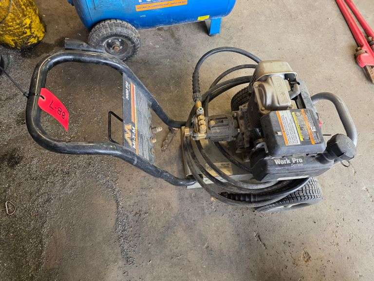 Mi-T-M Pressure Washer, 3000 PSI, Powered by Honda 190cc Engine, No Wand, Untested