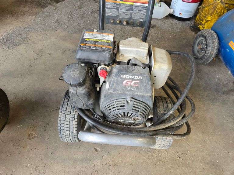 Mi-T-M Pressure Washer, 3000 PSI, Powered by Honda 190cc Engine, No Wand, Untested