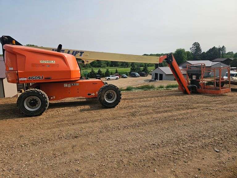 2016 JLG 460SJ Boomlift with 6’ Jib, Duetz, Diesel Skypower 4x4, 7’ Basket, 5,340 Hours
