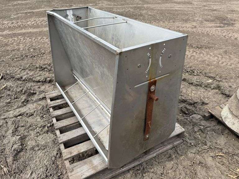 4’ Stainless Hog Feeder