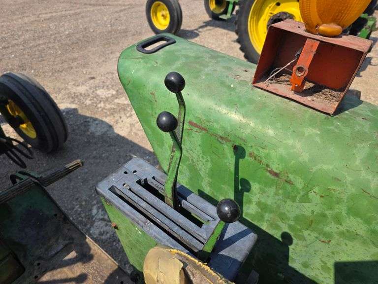 1969 John Deere 4020 Wide Front Diesel with John Deere 48 Loader and 7’ Bucket, 9,506 Hours, 14.9x38