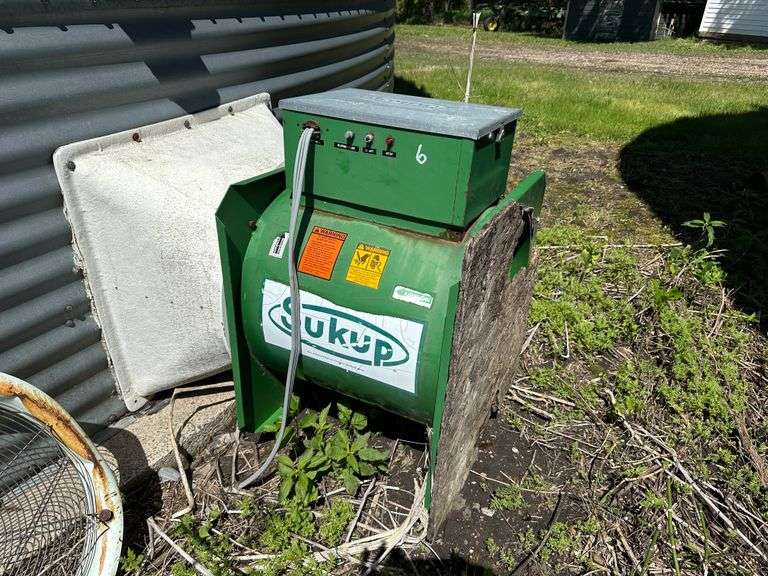 Sukup 20” Grain Fan to be Removed by the Buyer, Single Phase (#6)