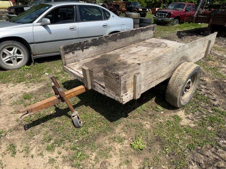 4x8 2 Wheel Trailer, No Title