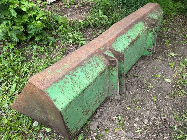 7’ Bucket for John Deere Loader, Needs Work