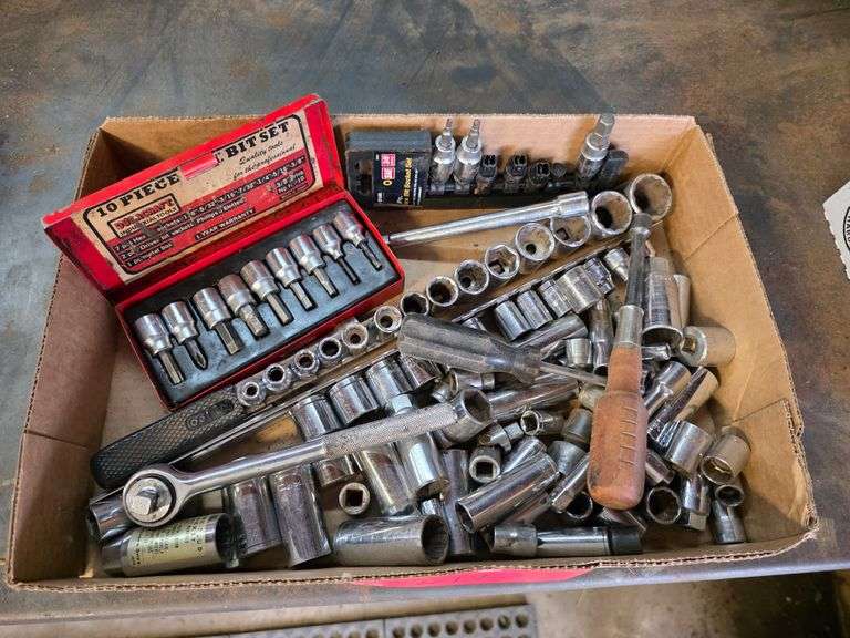 Large Assortment of 3/8” Sockets