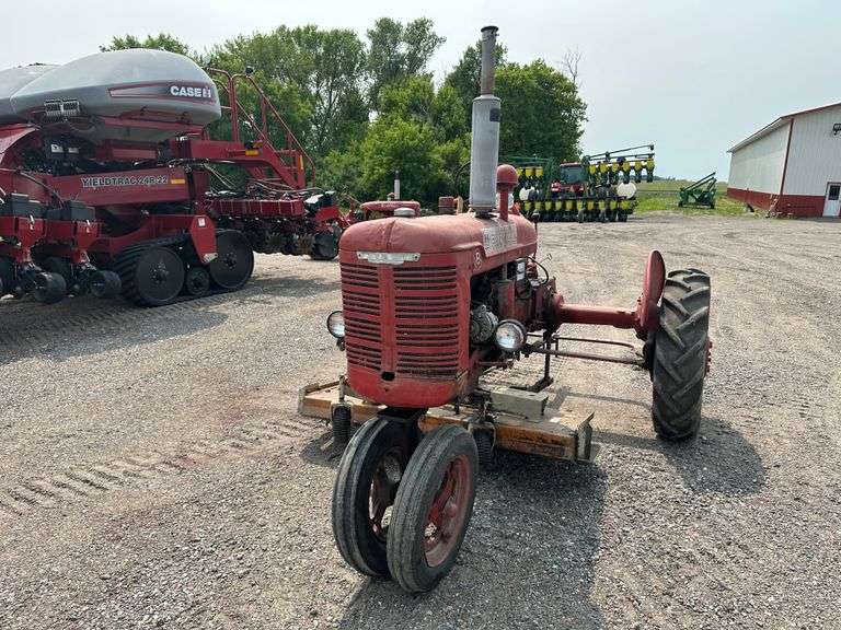Farmall B with Woods 5’ Belly Mower, Has Been Converted to 12 Volt, Running Order Per Seller