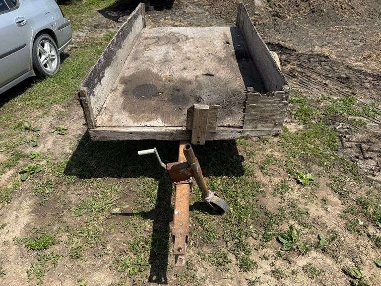 4x8 2 Wheel Trailer, No Title