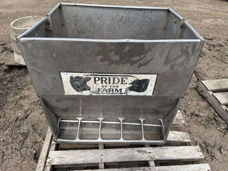 2’ Stainless Hog Feeder