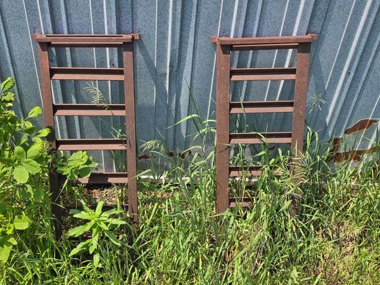 1985 DRCT 7’ x 16’ Car Trailer, Hand Crank Winch, Ramps, Comes with 7’ x 16’ Gates that were Made to