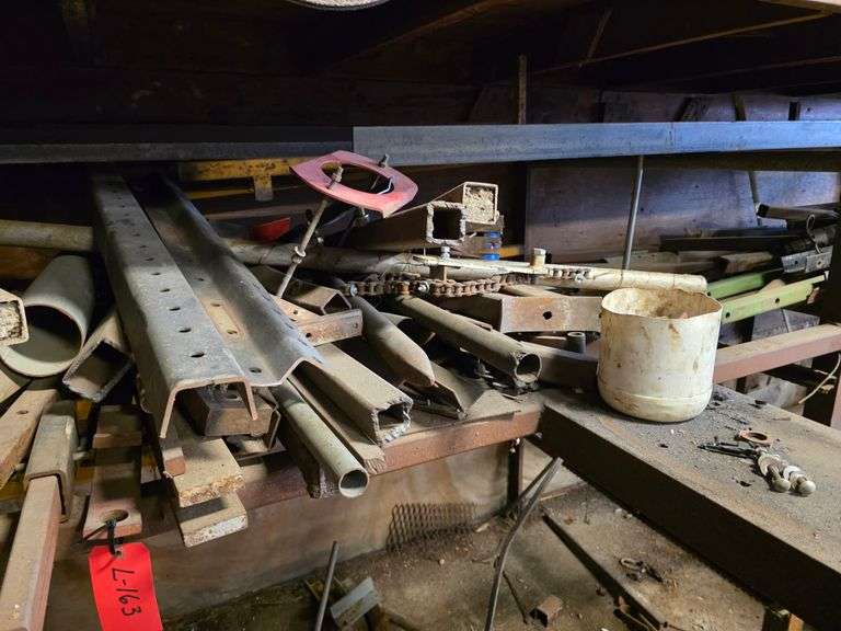 All Scrap Iron Pieces on Shelf *Shelving is NOT Included