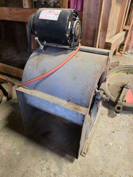 Squirrel Cage Fan with Electric Motor