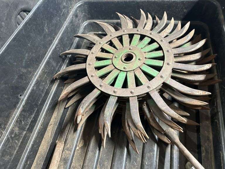 5 Wheels for 400 Rotary Hoe, Buying all for One Money