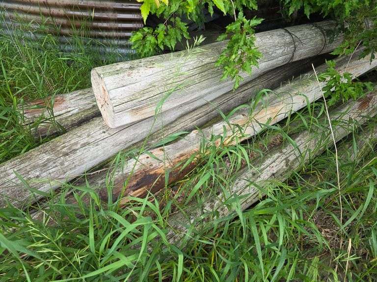 Approx 10 Misc Telephone Poles