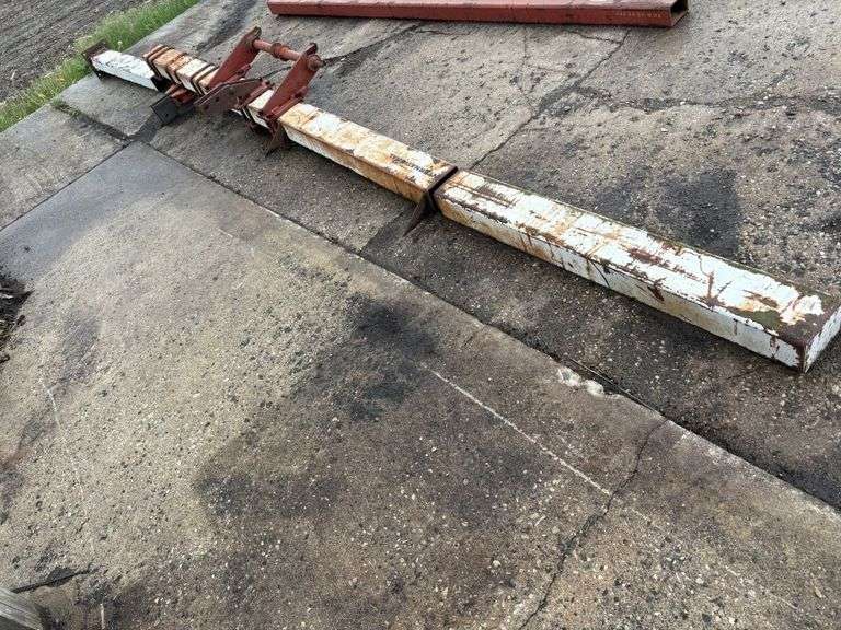 21’ of 5”x7”x1/4” Rectangle Tube, with IH 3 pt parts