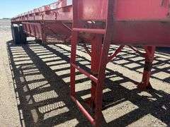 1981 Hobbs 96”x42’ Flatbed Semi Trailer, Tandem Axle, Spring Ride, 11R24.5 on Steel Budd, Side Box, 