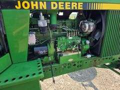 1990 John Deere 4455 2 Wheel Drive Tractor, 8,855 Hours, Quad Range Transmission, 9.50-20 Fronts, 14