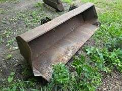 7’ Bucket for John Deere Loader, Needs Work