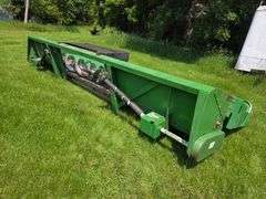 John Deere 9 Row 22” Corn Head with GVL Poly Snouts, Ear Saver, SN: 416939