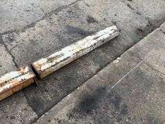 21’ of 5”x7”x1/4” Rectangle Tube, with IH 3 pt parts
