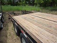 2004 Featherlite Model 5590 8’6” x 24 Deck Over Trailer, Air Brakes, Tandem Axle, Duals, LT235/85R16